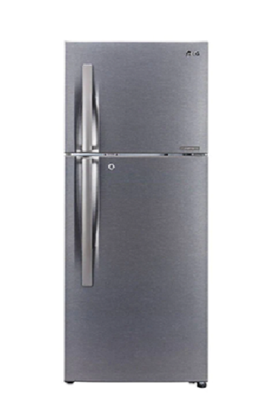 Picture of LG 260L Double Door 2 Star Fridge with Humidity Controller (GLN292RDSY)